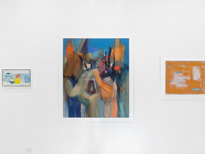 Various artists, Women across America: 1945 – 1979, exhibition view. Courtesy of Eric Firestone Gallery