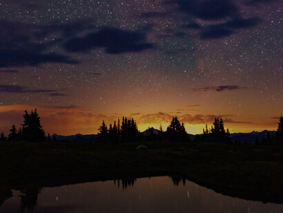 As the night sky glimmers in shades of purple, it mirrors the intricate tapestry of Western and Vedic astrology, both woven with celestial threads