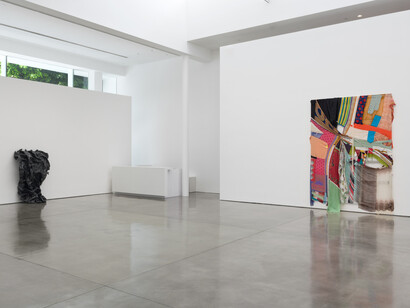 Various artists, Social abstraction, exhibition view. Courtesy of Gagosian Gallery