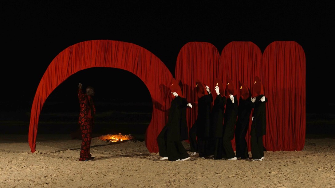 Nuits Balnéaires, Passages 12 (détail), Eboro, 2025. Avec l'aimable autorisation de la Fondation Henri Cartier-Bresson