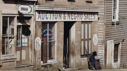 Sklaven Auktionshaus, 1864, Atlanta, Vereinigte Staaten