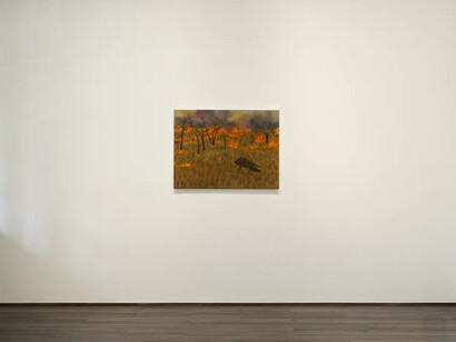 Jessie Homer French, In memoriam, exhibition view. Courtesy of Massimo De Carlo Gallery