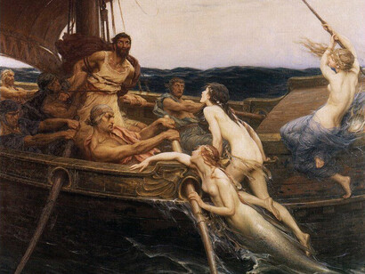 Herbert James Draper. Le sirene e Ulisse