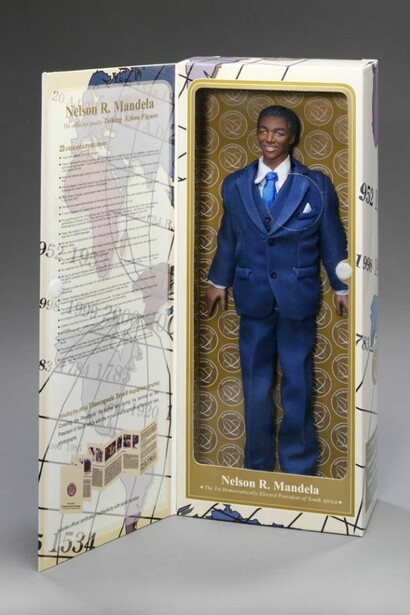 Nelson R Mandela talking action figureTimecapsule Toys, China, 2005, © Jon Daniel