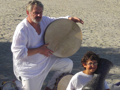 Riccardo e Luca a Marina Romea (RA)