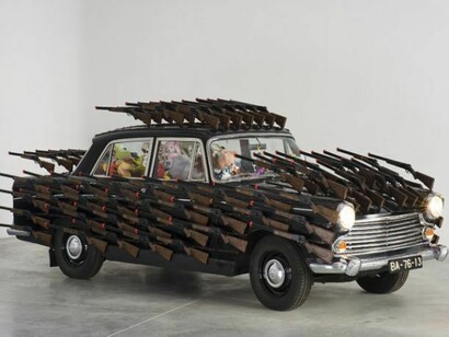 Joana Vasconcelos, War Games, 2011, Photo © Unidade Infinita Projectos