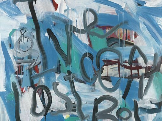 Edy Ferguson, Control (Ian Curtis), 2008, Peinture acrylique sur toile, 120 x 140 cm, Courtesy galerie Cortex Athletico, Bordeaux-Paris