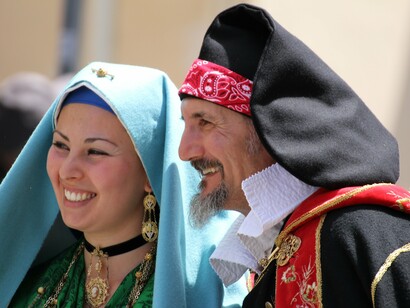 Costumi tradizionali di Sant'Antioco, Sardegna, Italia