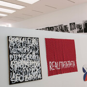 Július Koller, Exhibition view. Courtesy of Museion
