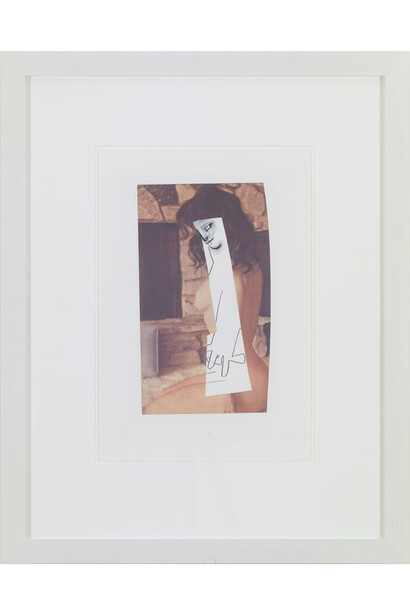 Richard Prince, Untitled, 2013, Ink jet and charcoal on paper, 19 x 13 inches, © Richard Prince, Courtesy of the artist / Almine Rech Gallery