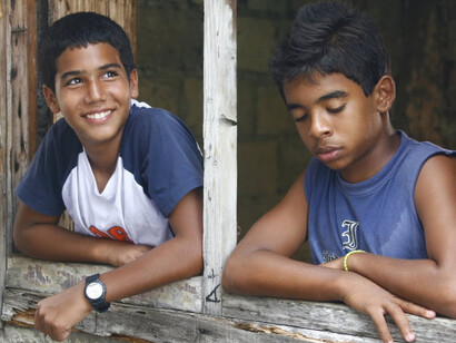Fotograma del filme «Habanastation», protagonizada por niños actores de la compañía teatral infantil La Colmenita
