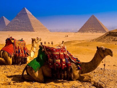 Egipto. LAs pirámides de Guiza