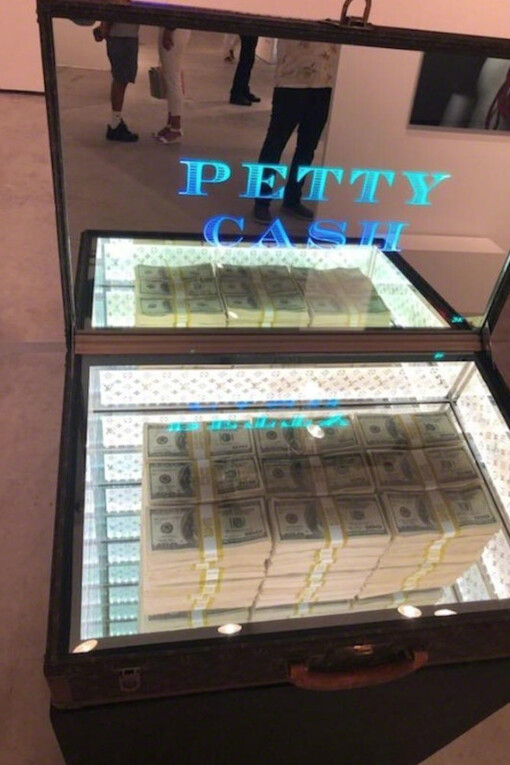 You Can't Eat Money. Courtesy of Oliver Cole Gallery