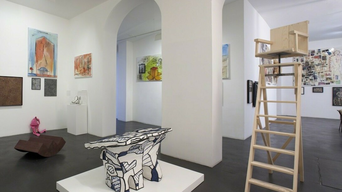 Jean Dubuffet, Exhibition view. Courtesy of Galerie Nathalie Obadia