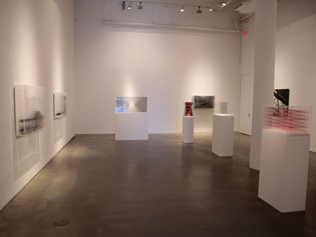 Robert Currie: Viewpoints, installation view  