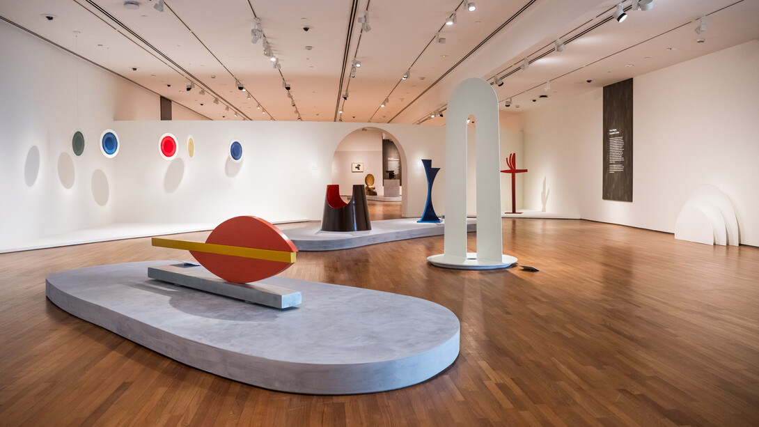 Kim Lim, The space between. A retrospective, exhibition view. Courtesy of National Gallery Singapore