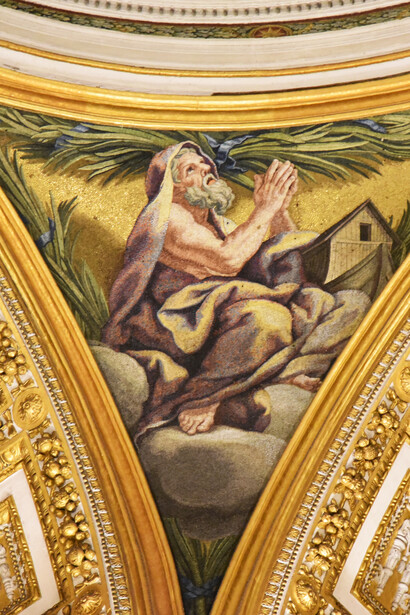 Noah and the Ark, Pendentive, Chapel of the Pieta, photo: Brenda Lee Bohen