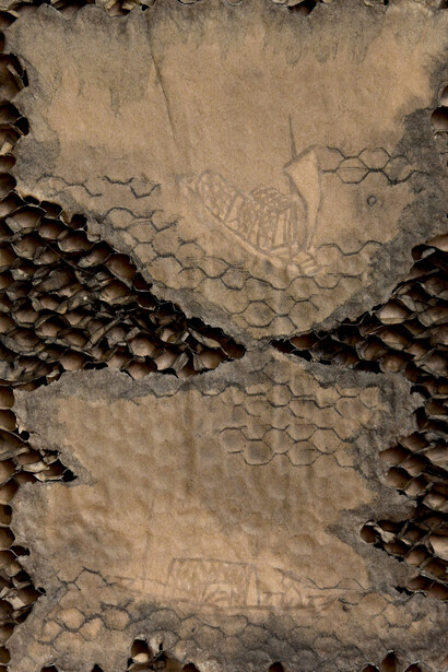 Jeon Gi-ok, Afloat 4 (detail), 2026. Courtesy of Atelier 9
