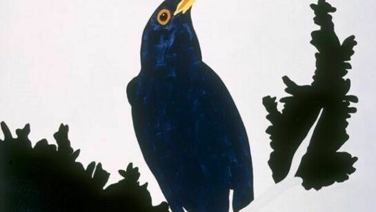 Gary Hume, Blackbird, Courtesy the artist