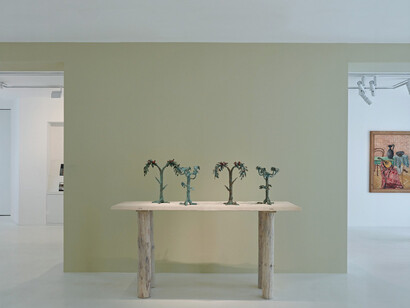 Into the Trees. Courtesy of Gagosian