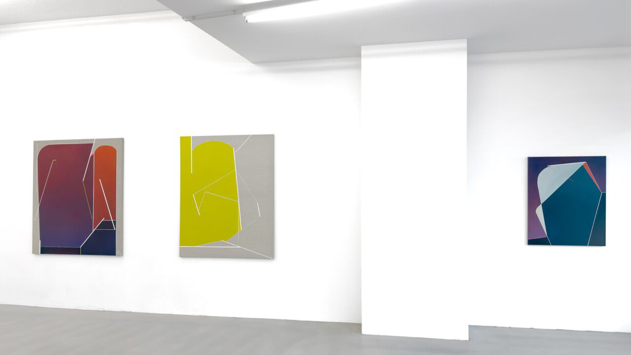 Isabelle Borges, Forking paths, ausstellungsansicht. Mit freundlicher genehmigung der Galerie Rupert Pfab