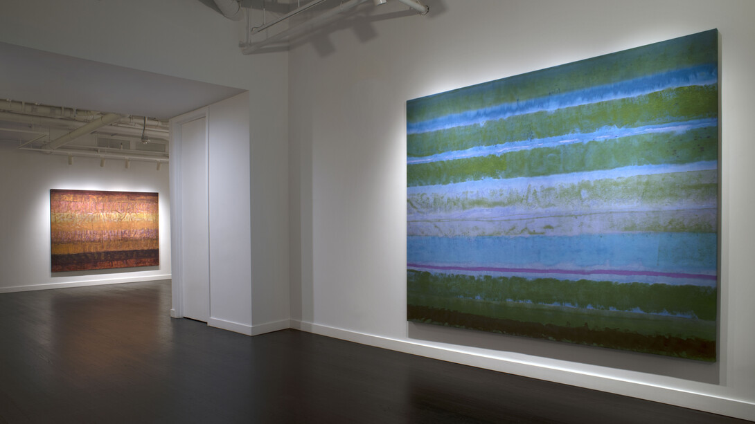 Installation View, Willem de Looper, Paintings. Courtesy of Hemphill Artworks, Washington, DC 2024
