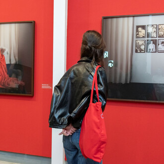 Alice Yura, Un acte photographique, vue de l'exposition. Avec l'aimable autorisation de la Pinacothèque