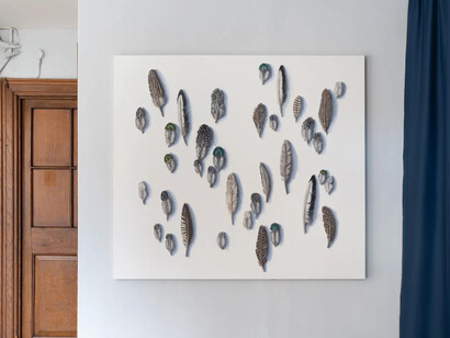 Various artists, The air of ideas, exhibition view. Courtesy of Kate MacGarry 
