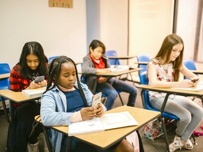 Alunos não prestam atenção na aula