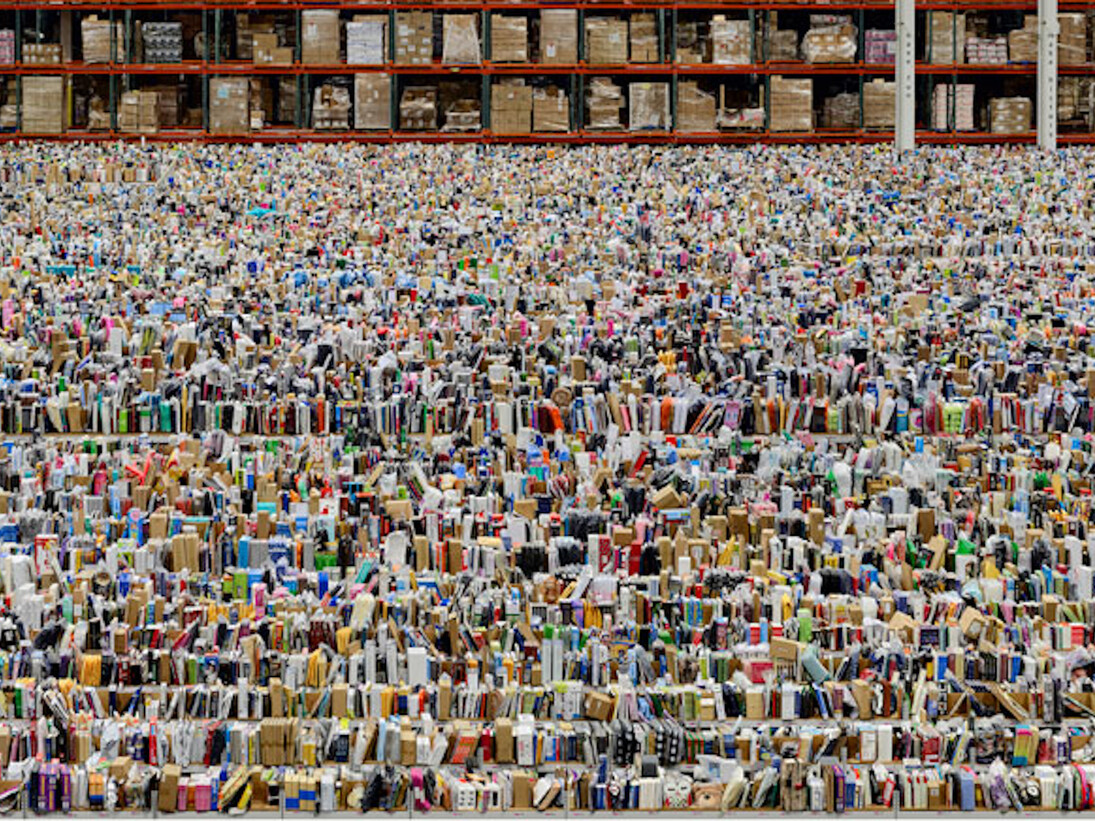 Andreas Gursky, Katar/Qatar, 2012, Inkjet print
98 × 132 13/16 × 2 7/16 inches, framed (249 × 337.3 × 6.2 cm), © Andreas Gursky/Artist Rights Society (ARS), New York/VG Bild-Kunst, Bonn. Courtesy of Gagosian