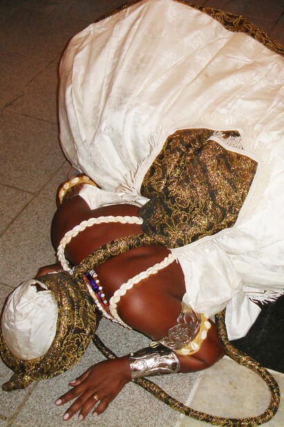 Orixá Oxumare in Bahia Candomblé
Orixa, vodun. Oxumaré è colui che traccia con il suo corpo i fiumi, unendo gli elementi e garantendo il fluire della vita