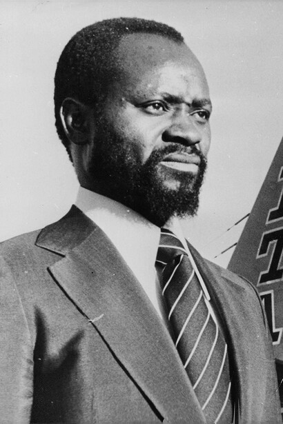 Samora Machel, presidente de Mozambique entre 1975 y 1986 y lider del Frelimo