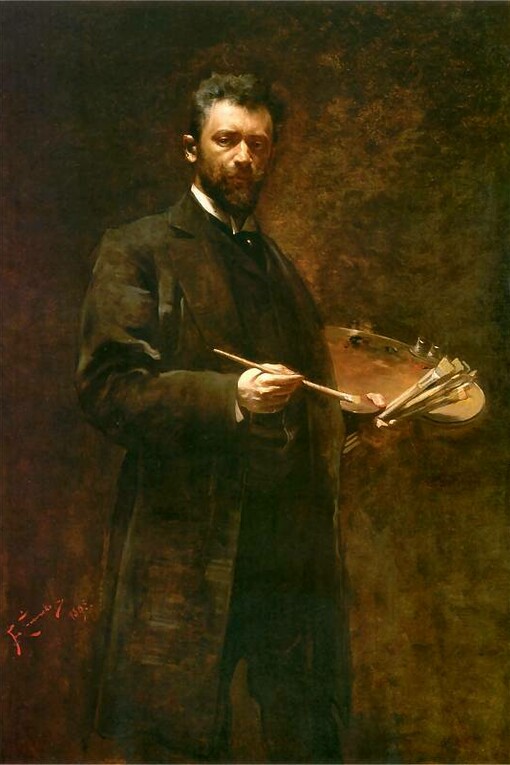 Franciszek Żmurko, Self Portrait