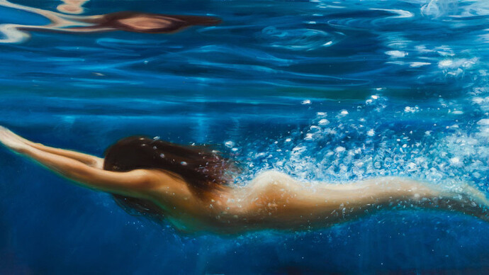 Artwork by Reisha Perlmutter featured in Art4Equality Benefit Group Show. Courtesy of The Untitled Space