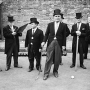 - Tony Ray-Jones, Knights of the Green, Southampton, 1965. Courtesy of National Media Museum collection
