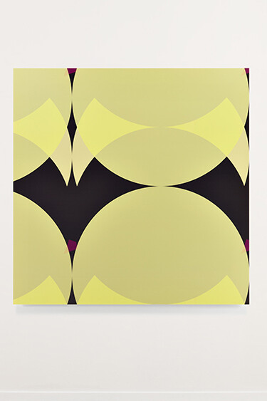 Tim Head, Black Light 4, 2014, Unique UV inkjet print on acrylic, 150 × 150 cm