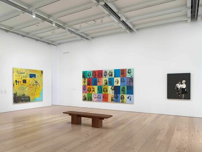 “Sin título” (America), vista de exhibición. Cortesía del Whitney Museum of American Art