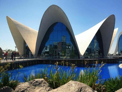 Valencia. Oceanografic main building