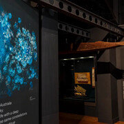 Under southern skies, exhibition view. Courtesy of Australian National Maritime Museum
