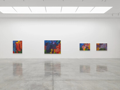 Lynne Drexler, The sixties, exhibition view. Courtesy of White Cube