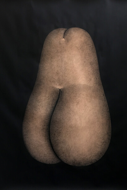 Dan Finsel, Affective Memory Drawing, 2015, Flashe and paint on paper, 223,5 x 182,9 cm, Courtesy: DESTE Foundation, Athens
