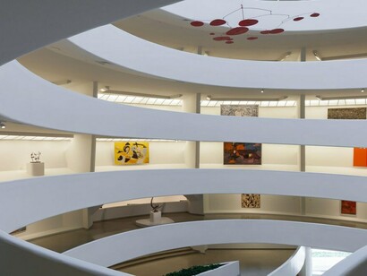 Installation view: Art of Another Kind: International Abstraction and the Guggenheim, 1949–1960, Solomon R. Guggenheim Museum, New York, June 8–September 12, 2012. Photo: SRGF