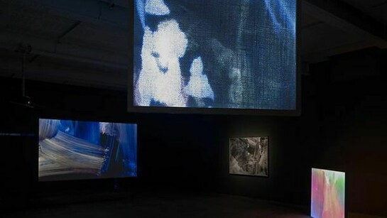 Matt Saunders, installation view