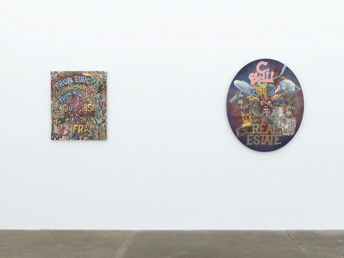 Ivan Morley, Exhibition view. Courtesy of Bortolami