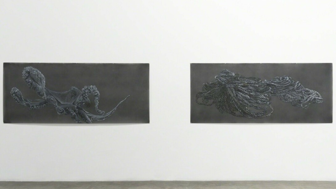 Lynn Hanson's Wrack & Bramble, Exhibition view. Courtesy of Lora Schlesinger Gallery