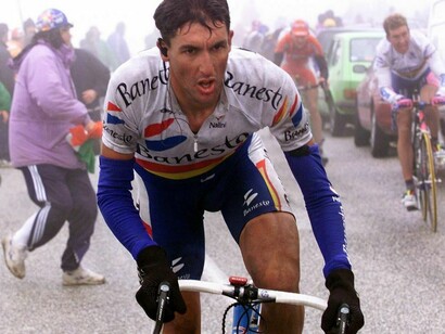 El ciclista abulense José María Jiménez 