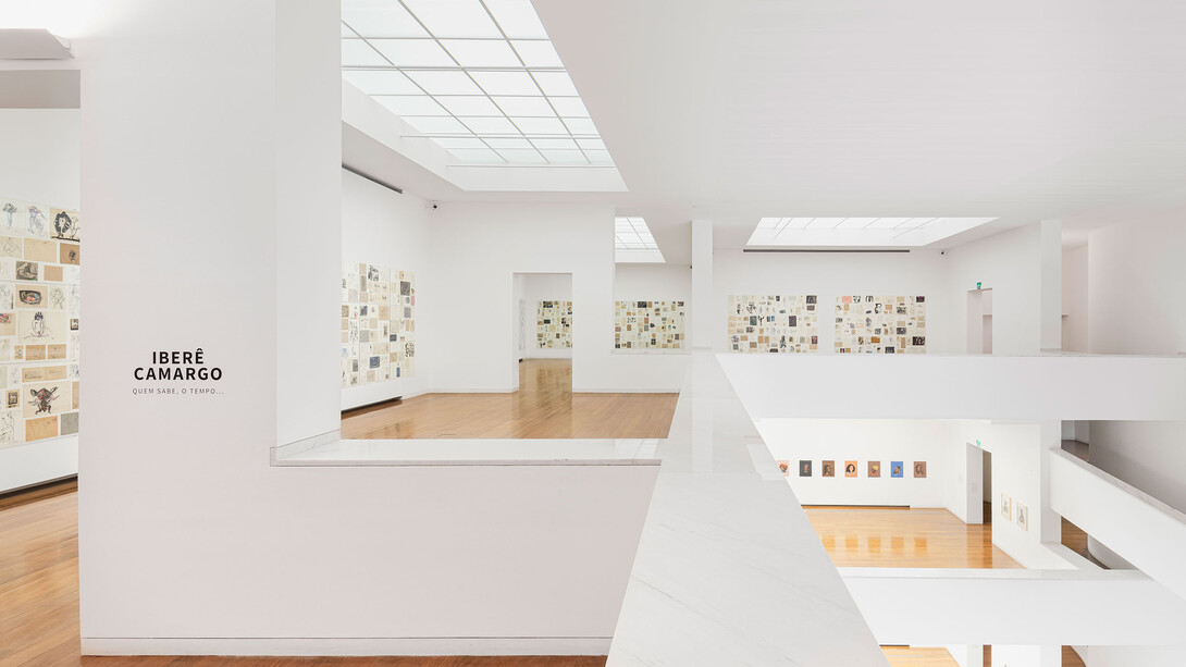 Iberê Camargo, Quem sabe, o tempo…vista da exposição. Cortesia da Fundação Iberê Camargo