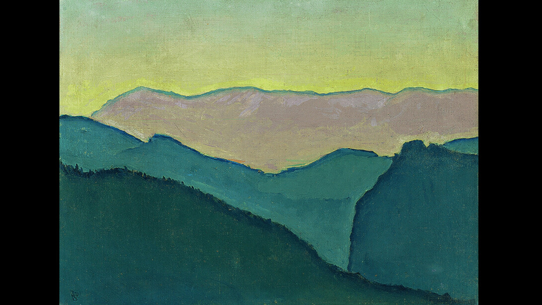 KOLOMAN MOSER | Bergketten | 1913 © Leopold Museum, Wien