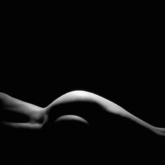 Marcio Pilot, Nude Works 057, Inkjet Print on Fine Art Paper, 16" x 21.5"