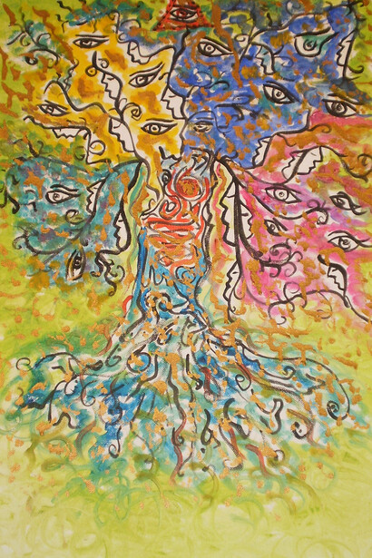 Maria Antónia Jardim/A. Sinai, *Árvore da Vida*